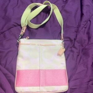 Coach Pink Crossbody